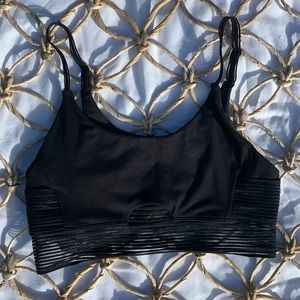 Alo Yoga Black Sports Bra size Medium